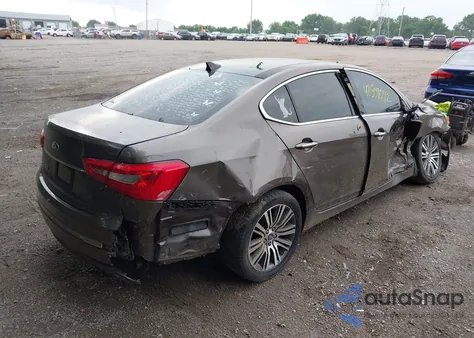 2014 Kia Cadenza Premium из США, поврежденный, VIN KNALN4D71E5151997